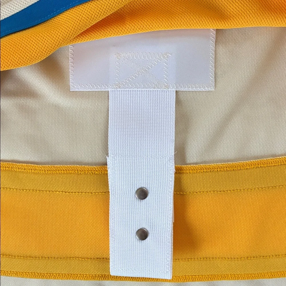 Adidas Men’s Official NHL STL Blue Cream Gold Hockey Jersey 50 NWT
